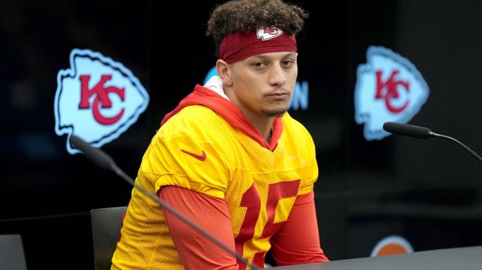 Mahomes says he will not participate la28 flag football
