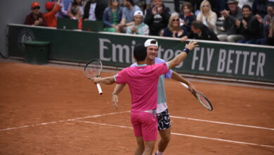 Humbert star struck psgs dembele cheers him roland garros