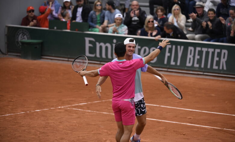 Humbert star struck psgs dembele cheers him roland garros
